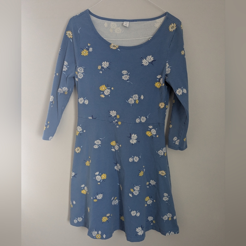 Old Navy Floral Print Skater Dress